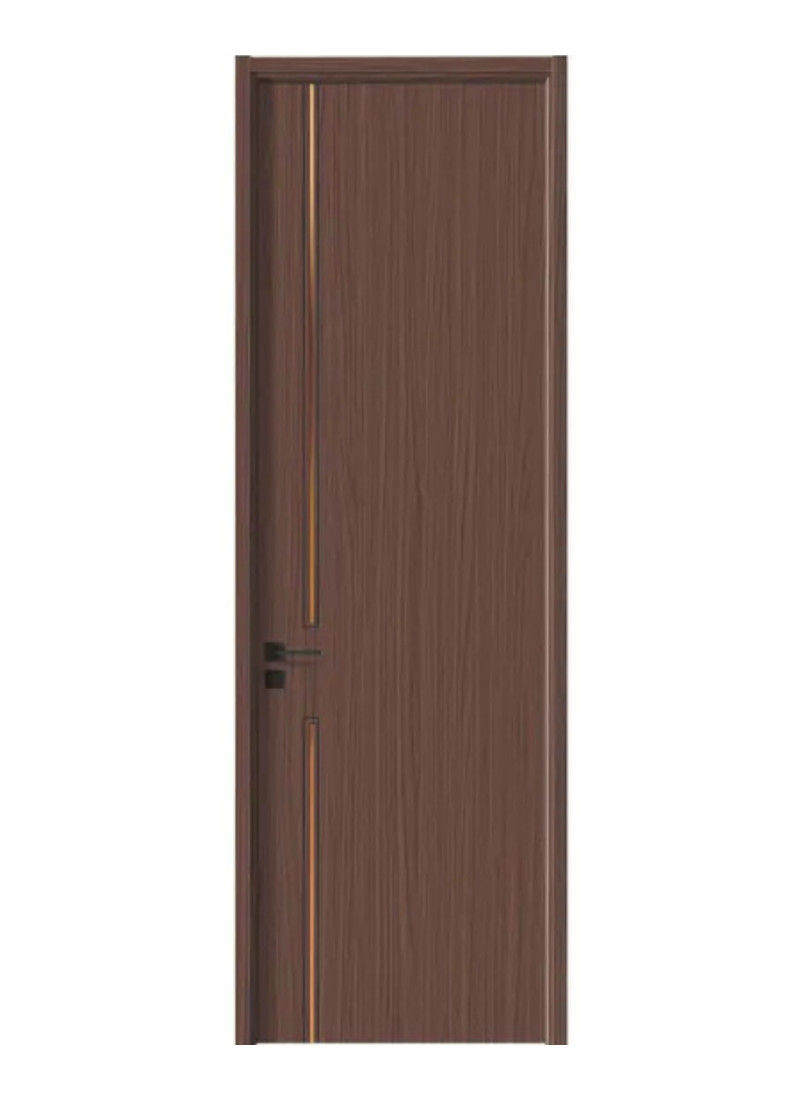 Apartment Door Set Program — Royal Walnut Inlay Door