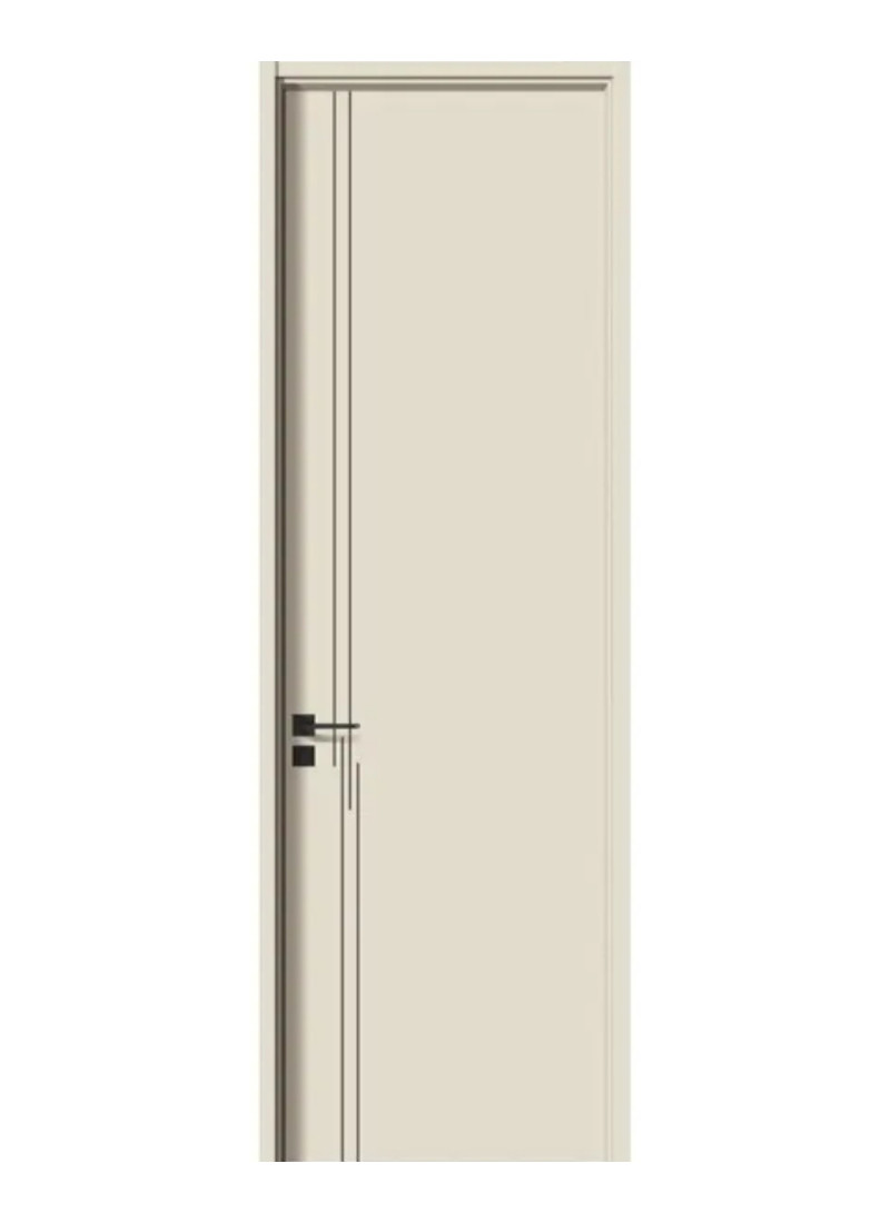 Soft Cream Groove Door